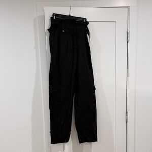 Who What Wear Women's Black Cargo Pants